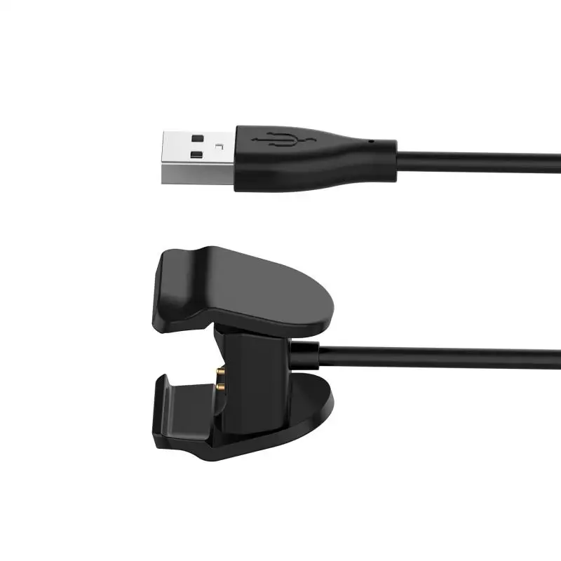 0,3 м/1 м usb зарядный кабель для Xiaomi mi Band 4 сменный Шнур зарядное устройство адаптер для mi Band 4 ТПУ антикоррозийный кабель