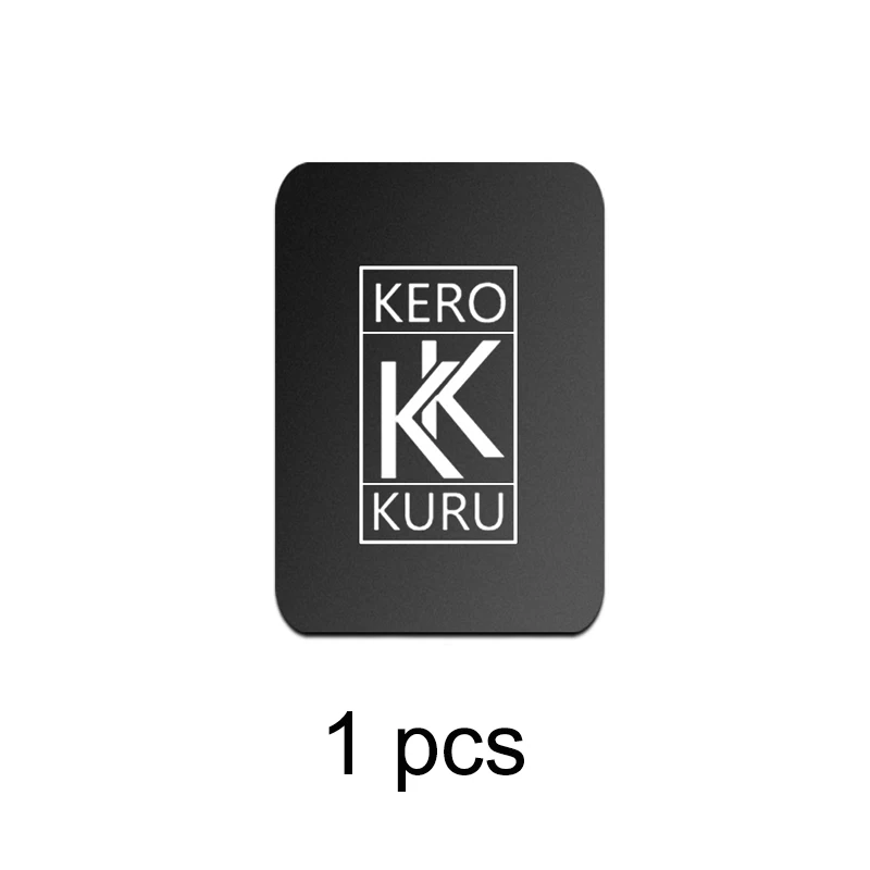 Kerokuru Metal Plate for Magnetic Car Phone Holder Universal Iron Sheet Disk Sticker Mount Mobile Phone Magnet Stand for iPhone iphone desk stand Holders & Stands