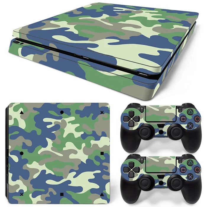 Граффити дизайн для PS4 тонкая консоль и контроллеры наклейки для ps4 тонкая кожа Наклейка для ps4 тонкая виниловая наклейка