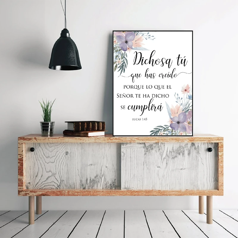 Spanish-Bible-Verse-Wall-Art-Picture-Canvas-Painting-Watercolor-Flowers-Prints-Scripture-Poster-for-Living-Room (2)