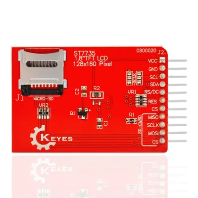 FFYY-1.8 дюймовый Tft цветной ЖК-дисплей модуль с Spi интерфейсом и Microsd для Uno Mega R3