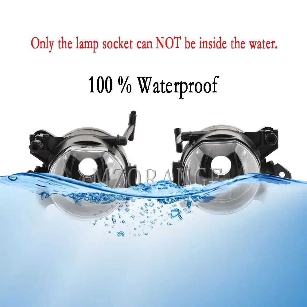 Fog lights Fog Lights For BMW E60 E90 E46 E63 E61 323i 325i 525i Headlight LED Fog Lamps Halogen Foglights Accessories Assembly Car Parts