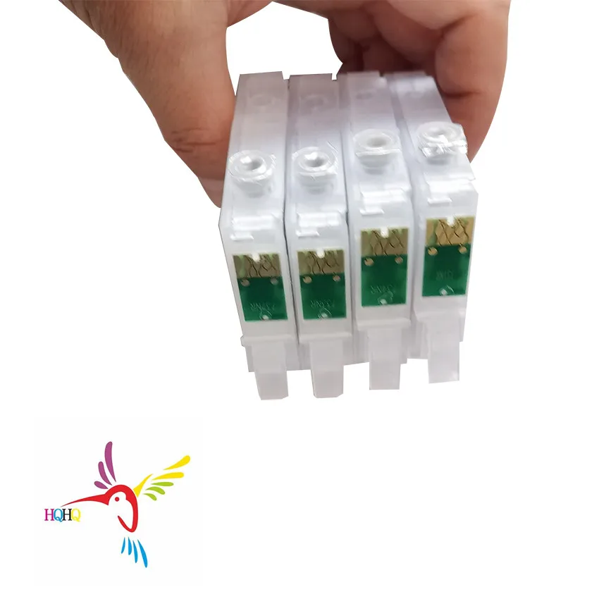 

5 Colors/Set T0731HN- T0734HN Refillable Ink Cartridge With Permanent Chip For Epson T1100/TX510FN Printer Plotter