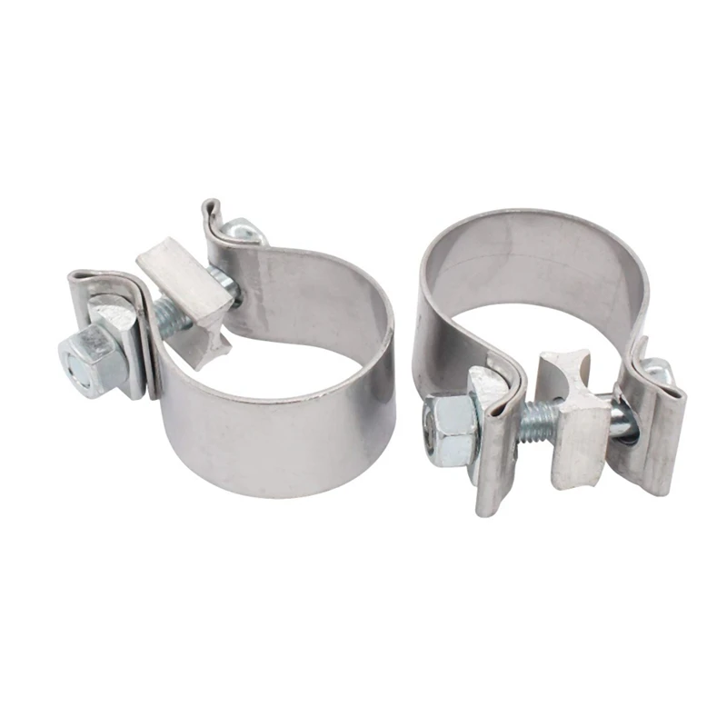 

1.75 Inch Stainless Steel Exhaust Motorcycle Clamp(Pair)