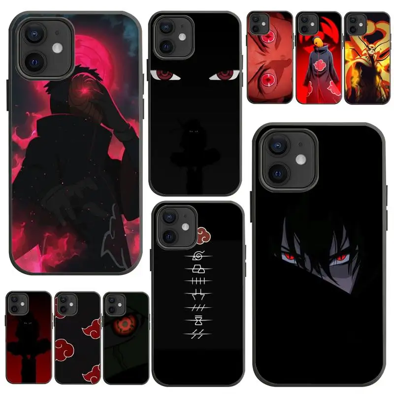 Чехол для телефона с аниме N-Narutos чехол IPhone 12 11 Pro XS MAX XR 8 7 6 6S Plus X 5S SE 2020 | Мобильные