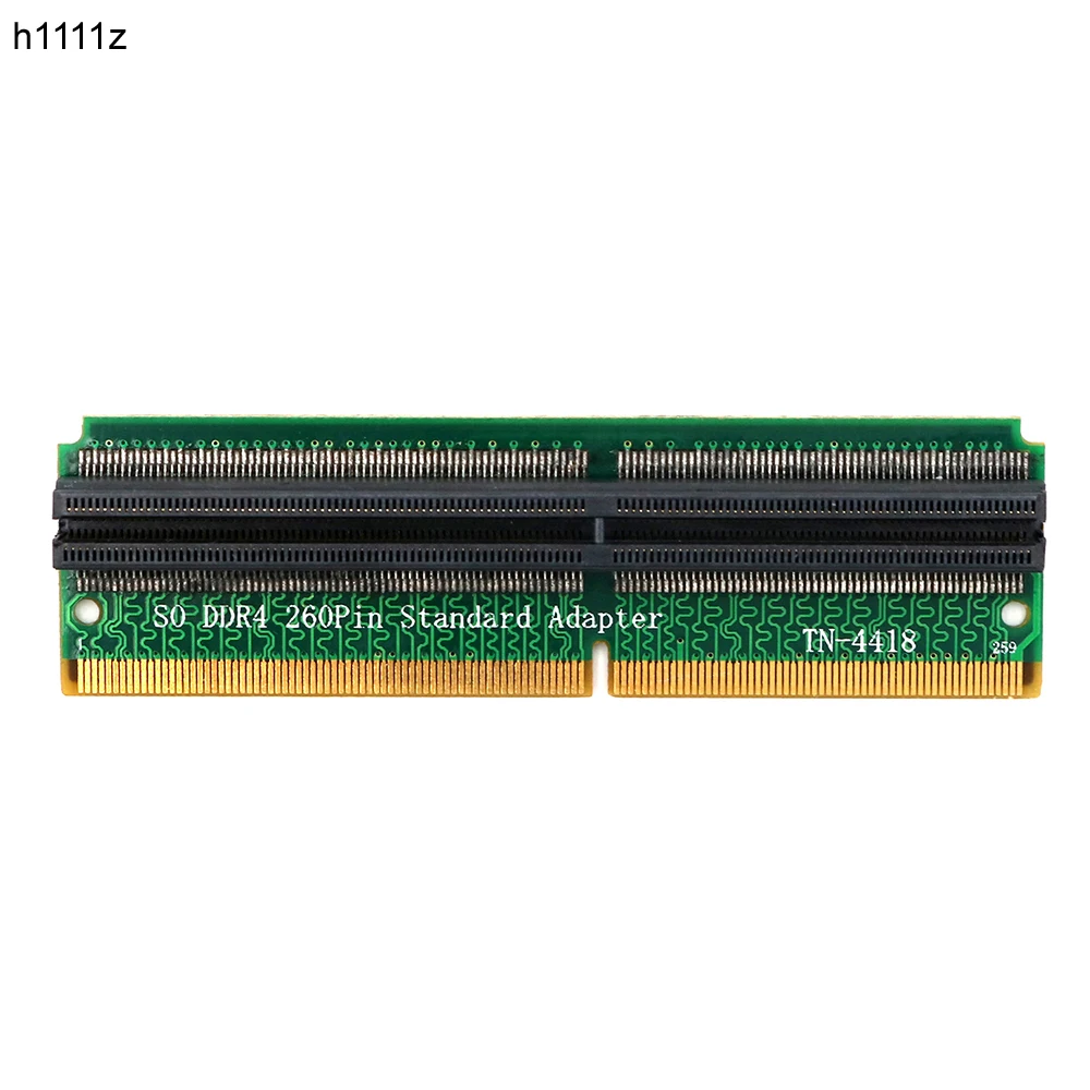 H1111Z Плата расширения DDR4 SO dimm адаптер памяти Riser Card SO DDR4 260Pin памяти тест защитный адаптер Разъем для портативных ПК