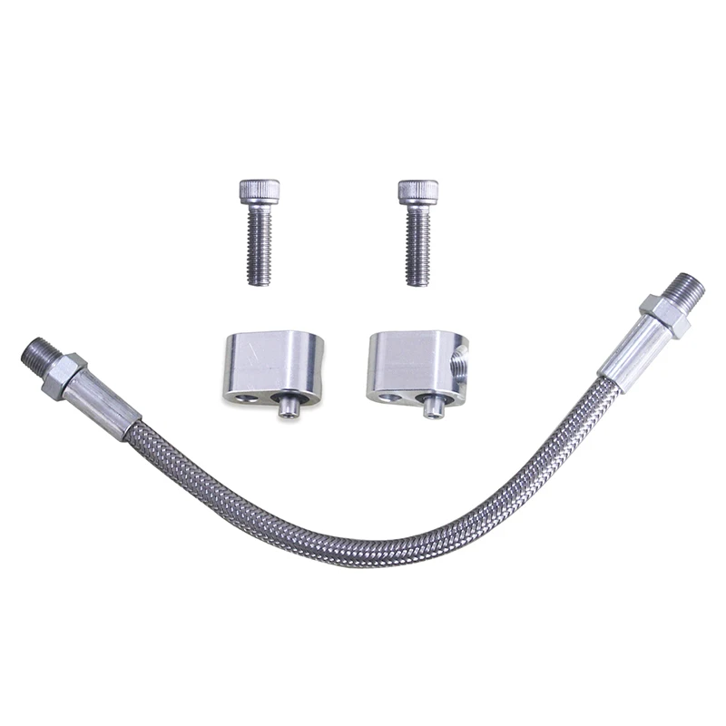 LS Cylinder Head Coolant Steam Port Crossover Throttle Body Bypass Hose Kit For GM Serie LS1 LSX LM7 LR4 LQ4 LS6 L59 LQ9 LM4 L33