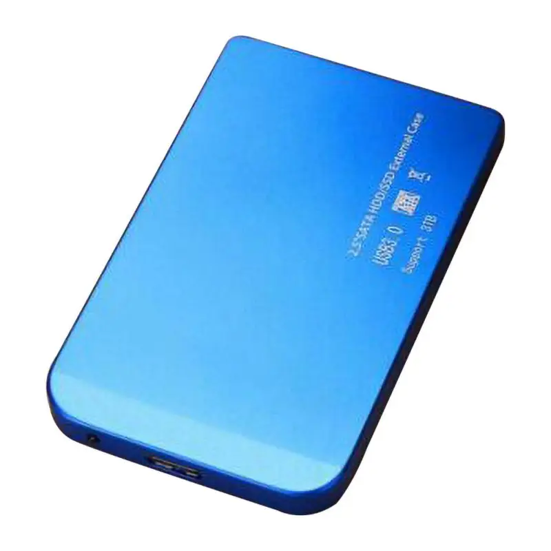 2,5 дюйма USB 3,0 Ультратонкий алюминиевый сплав прочный легкий карманный корпус твердотельного жесткого диска
