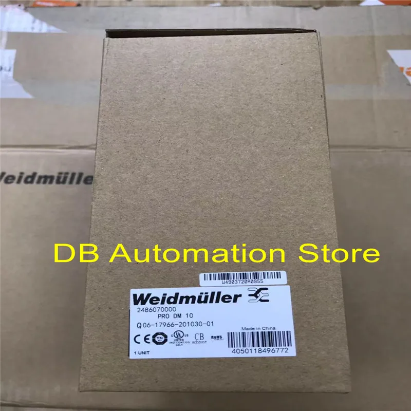 100% Оригинальный герметичный диодный модуль WEIDMUELLER-PRO DM 10 - 2486070000 | Компьютеры и