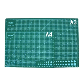 

A3 A4 A5 1PC PVC Cutting Mat Pad Patchwork Cut Pad A3 Patchwork Tools Manual DIY Tool Cutting Board Double-sided Self-healing