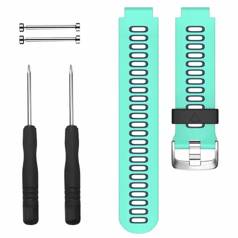 Strap For Garmin Forerunner 735XT 735/220/230/235/620/630 Smart Watch Band Double Color Forerunner 235 Correa Wristband