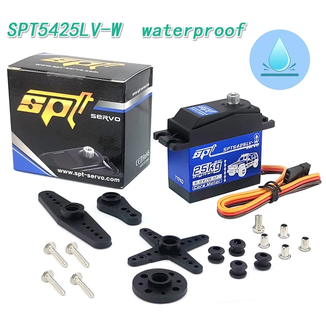 SPT 5425LV-W 25kg Waterproof Metal Gear Standard Digital Servo 1