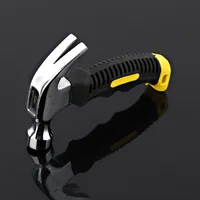 160mm Mini Claw Hammer High Carbon Steel Vehicle Safety Hammers Emergency Tool Multifunctional Wood Nail Hammer Car Safety Tools 1