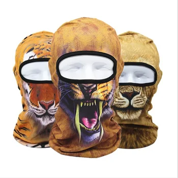 

10PCS 3D Outdoor riding mask sunscreen windproof animal shaped mask dust-proof cartoon mask