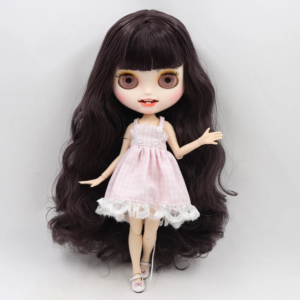 ICY 1/6 Blyth Кукла под заказ № BL9219 белая кожа и соединение тела с открытым ртом матовое лицо для девочки Подарочная игрушка