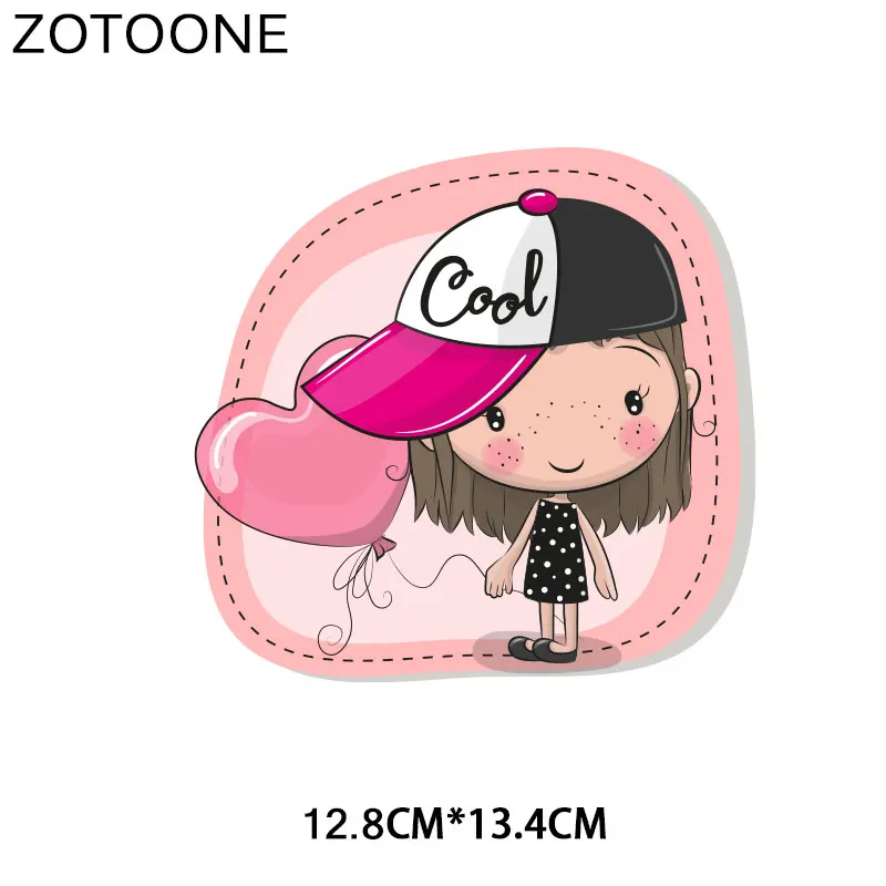ZOTOONE милый кролик, медведь, сердце, нашивка, животное, наклейка, железная наклейка для одежды, футболки, аксессуары, аппликация, сделай сам, теплопередача G