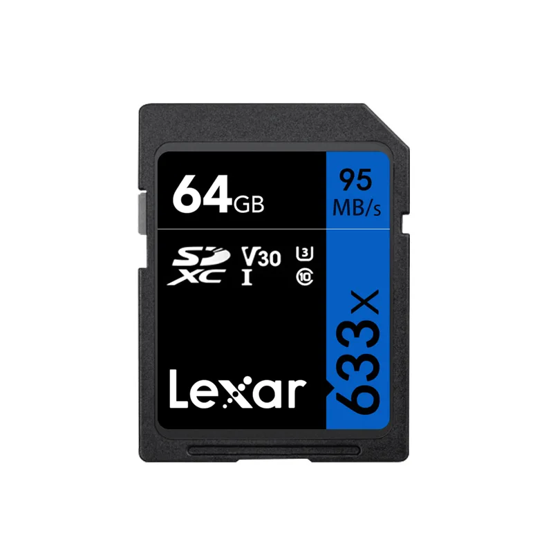  Lexar Original SD Card 64G UHS-I Memory Card 32GB Flash Card 128GB 256GB V30 High Speed Up To Max 9