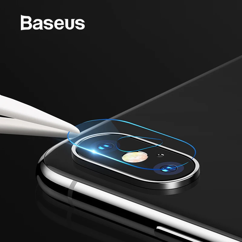  Baseus Zurück Kamera Objektiv Gehärtetem Glas Für iPhone Xs Xs Max Kamera Objektiv Schutz Glas Film