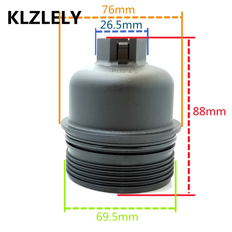 Oil Filter Housing Lid Cover Cap Gasket 7701476503 For NISSAN QASHQAI +2 AED X-TRAIL T31 2.0 dCi