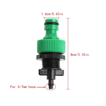 

Drop Ship Tap Connector 1/2" 4/7mm Pipe Nozzles Sprayer Sprinkler Garden Irrigation
