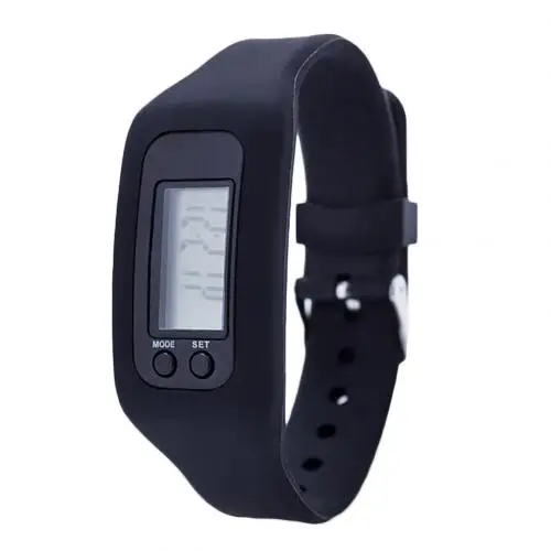 kids Watches Boy’s Girl‘s Universal Silicone LED Digital Electronic Watch Fashion Casual Sports Watch montre enfant reloj niño - Цвет: Черный