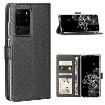 

Luxury PU Leather Flip Cover For Samsung Galaxy S20 Plus Wallet Card Pocket Stand Magnet Book Cover for Samsung Galaxy S20+