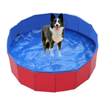 

Dog Swimming Pool Foldable Pet Bath Swim Tub Bathtub Pets Summer Bathing Wash Tub for Dogs Cats Kids Swimming Tools