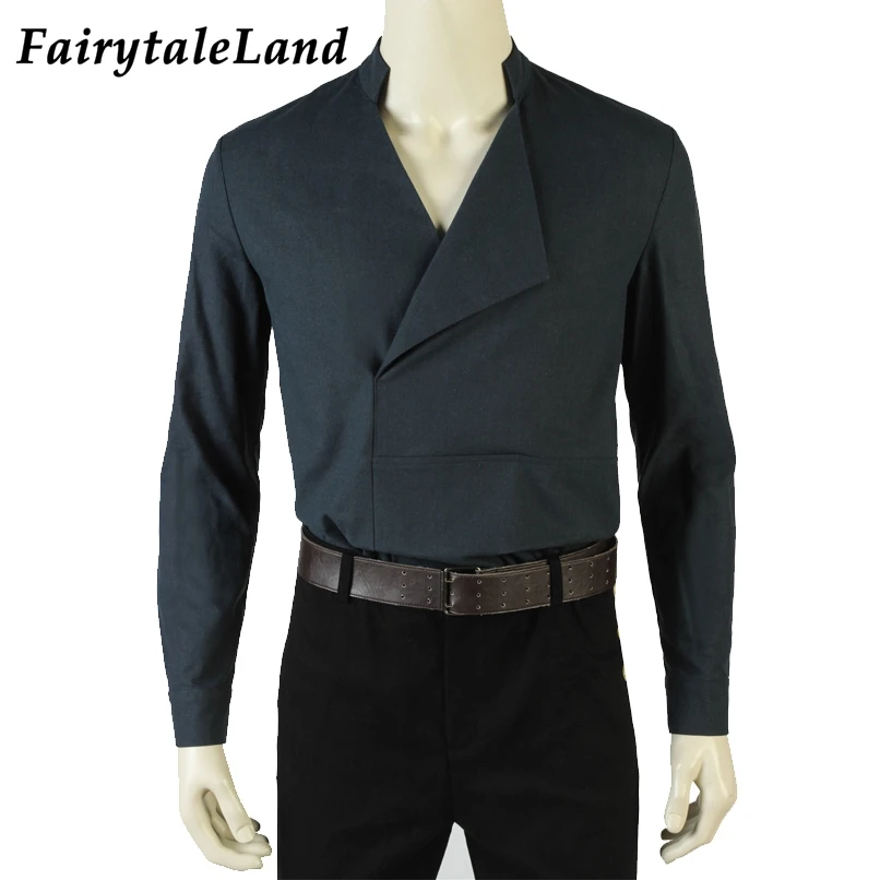 Фильм Solo A Star Wars Story Косплей наряд хан сольный костюм на Хэллоуин Взрослый мужской модный кожаный пиджак Хан Solo индивидуальный заказ