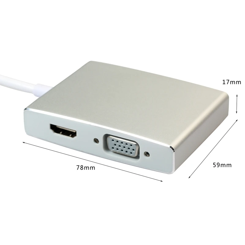 Usb 3,0 концентратора до 4K Hdmi Vga, Hdmi, Dvi Rj45 10/100/1000 гигабитный Ethernet Lan 4 в 1 видео адаптер конвертер кабель