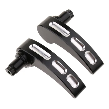 

Black Saddlebag Lid Lifter Latch Levers For Touring Glide 2014-2018
