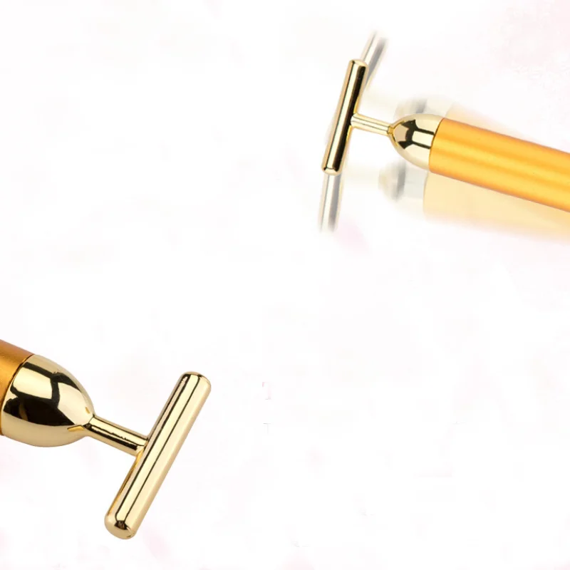 Вибрирующий роликовый массажер для лица вибрирующий 3d снятия морщин и лифтинга с