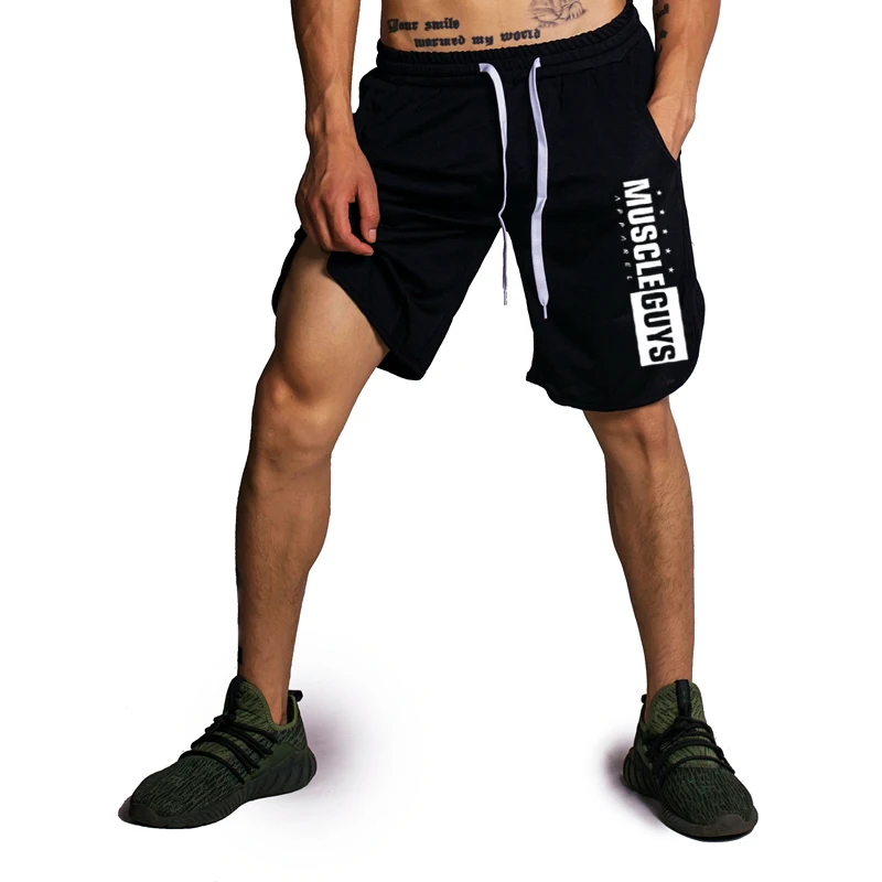 New Plus Size Fitness Mesh Sports Shorts Gym Men Fashion Brand Breathable Male Casual Shorts Comfortable 3