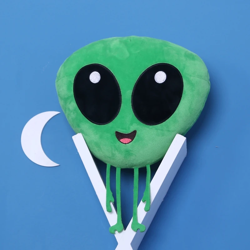 Зеленый ET плюшевые игрушки мягкие инопланетяне Подушка телефон сообщение эмоция Игрушки для мальчиков и девочек игрушки подарки для детей смешной Swag автомобиль