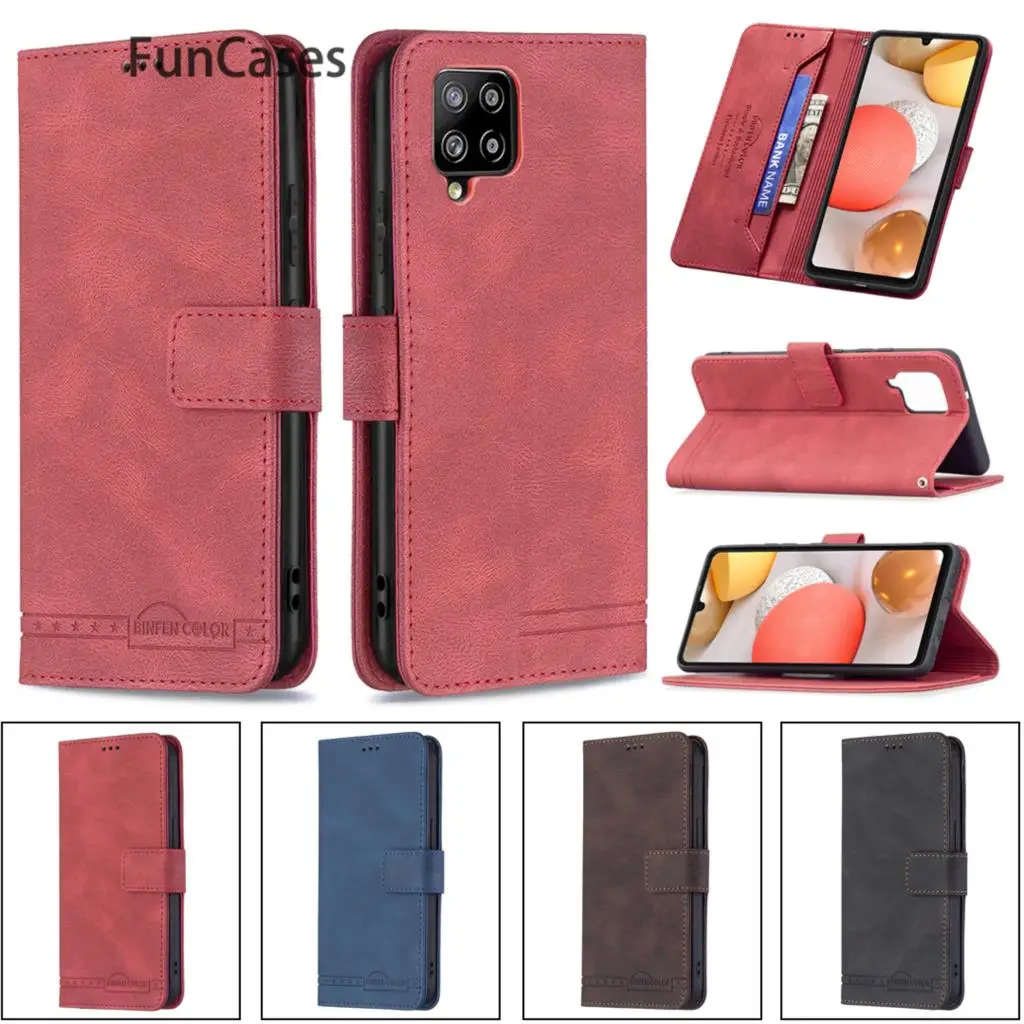 RFID Blocking Back Covers For Samsung S20 Plus Book Bag Case Galaxy A42 5G A32 Lite Fan Edition Ultra A31 FE A41 Positivo | Мобильные