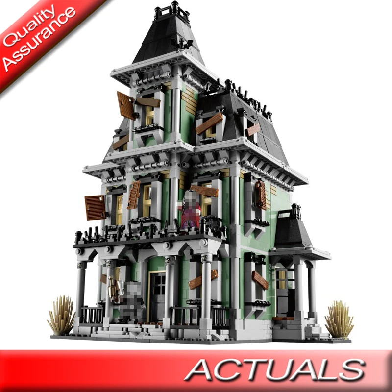 

2141pcs Monster Fighter Movie HAUNTED HOUSE Building Blocks Fit 16007 10228 Assembled Bricks Educational Toys Christmas Gift