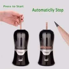 TENWIN регулируемая толщина свинца автоматическая электрическая точилка для карандашей 60T8017