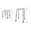 Adjustable Bath Tub Shower Chair 8 Height Bench Stool Seat with Non-Slip Rubber Sole for Bathroom 2