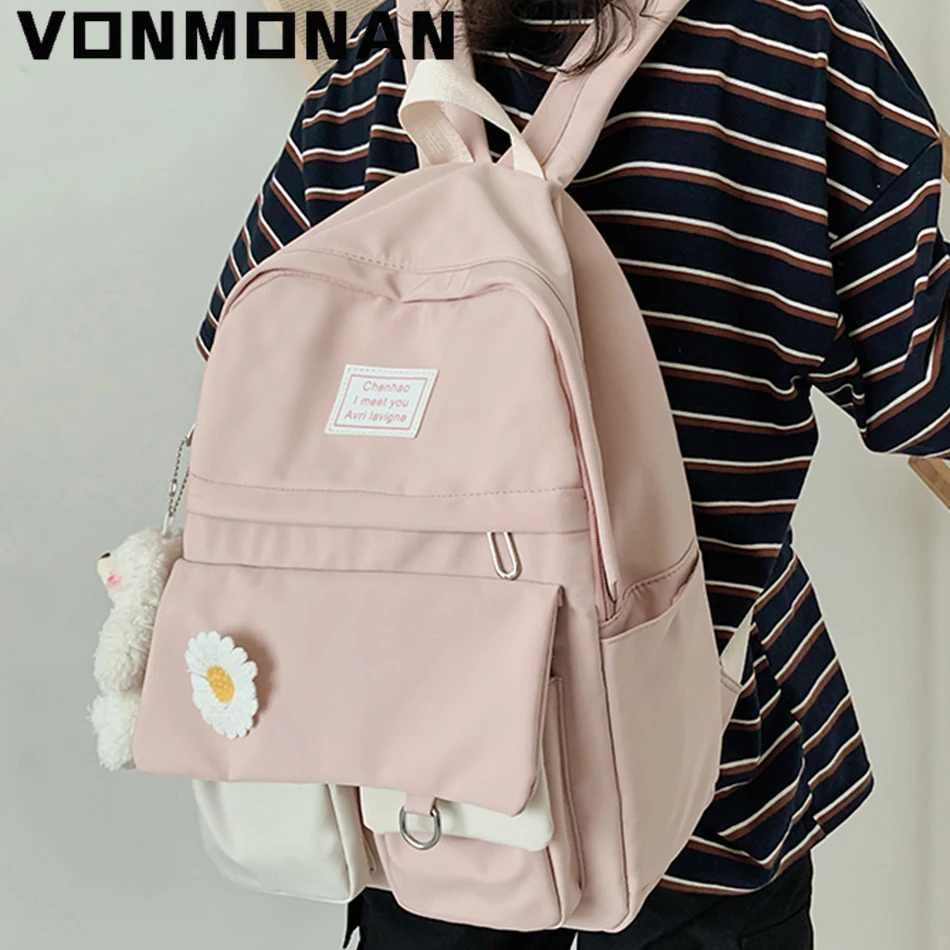Милый женский рюкзак для студентов колледжа женские школьные сумки с цветами