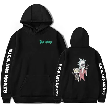 

Frdun Tommy 2019 NEW Rick and Morty Rick Sanchez Morty Smith Print Hooded sweatshirt Women/Men Clothes Casual Hoodie sweatshirt