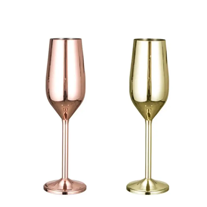 Бокалы для вина из нержавеющей стали бокалы для шампанского бокалы для коктейлей es стакан для виски
