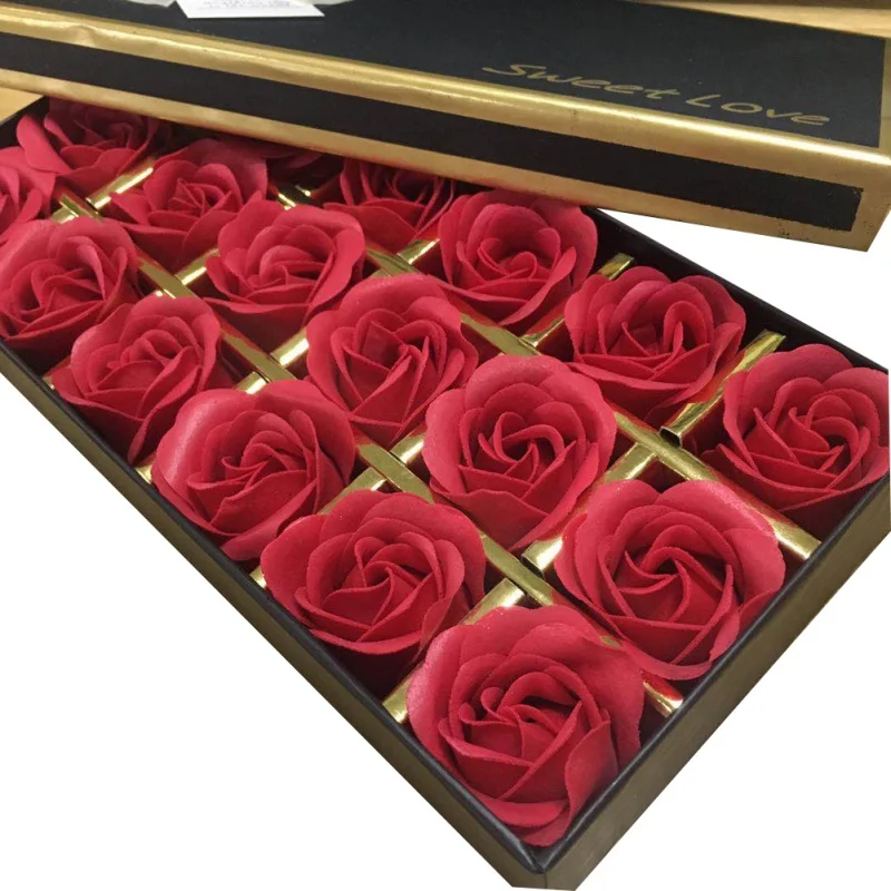 Креативное романтическое моделирование мыло в форме розы свадебный сувенир День Святого Валентина День рождения красивый подарок