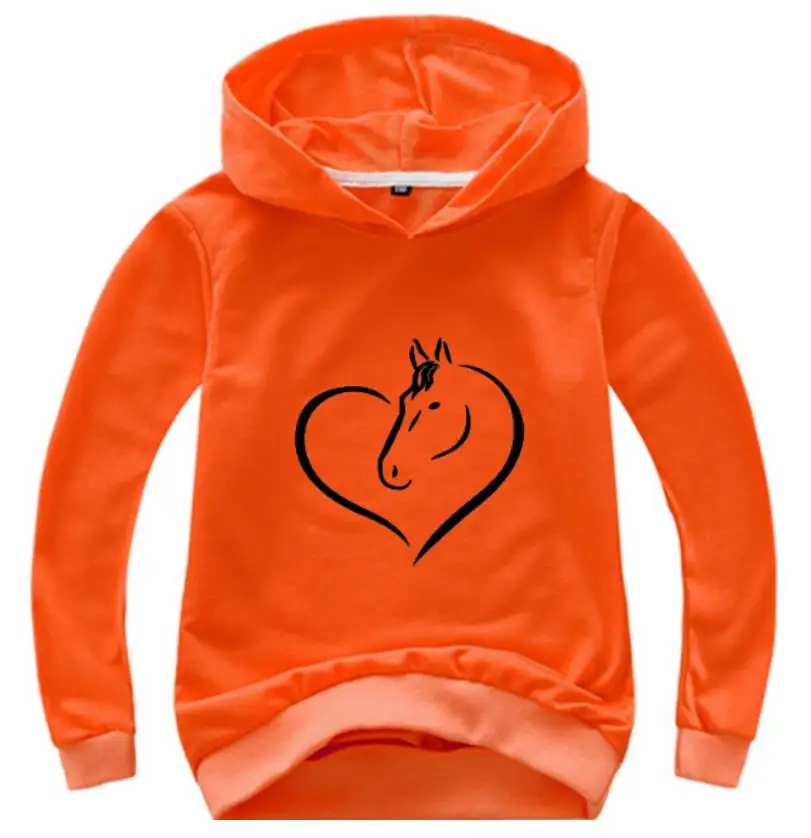 Kids Hoodies horse Cosy Leisure Boys Jacket Outwear Hoodies Boys Sweatshirt Costumes Clothes Sport Shirts Children Sweatshirts