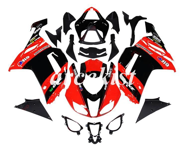 4 подарки ABS полный обтекатель комплект подходит для kawasaki Ninja ZX6R 636 2007 2008 07 08 6R ZX-6R Кузов Набор зеленый белый холодный