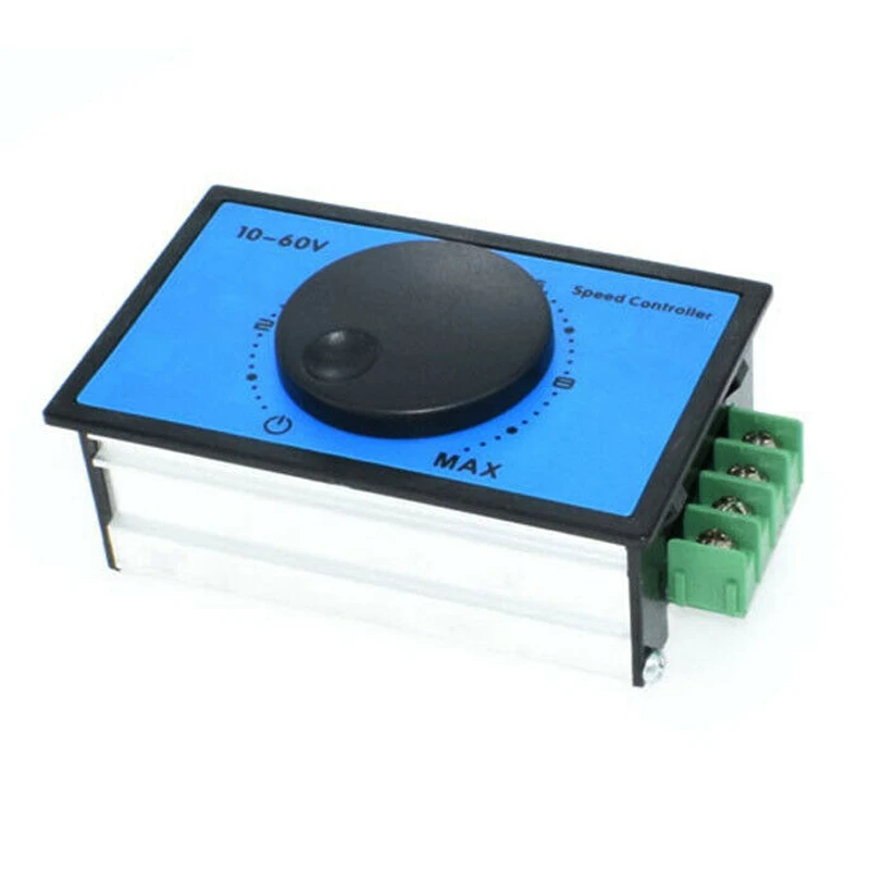 DC 10-60V 12V 18V 24V 48V 20A PWM контроллер скорости двигателя постоянного тока плавный пусковой переключатель