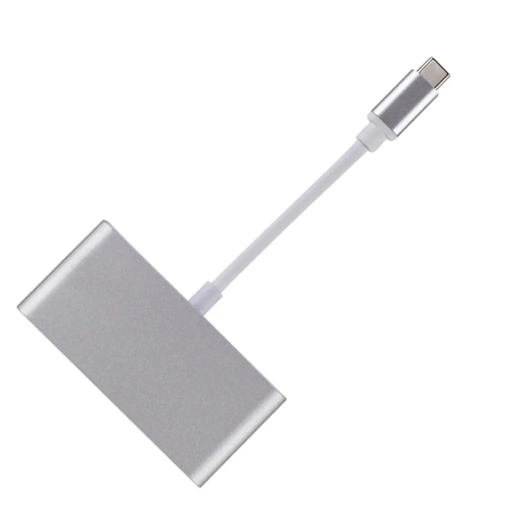 USB 3,1 type-C мужской разъем для 3 USB 3,0+ USB-C зарядный порт адаптер высокоскоростной один на четыре конвертера