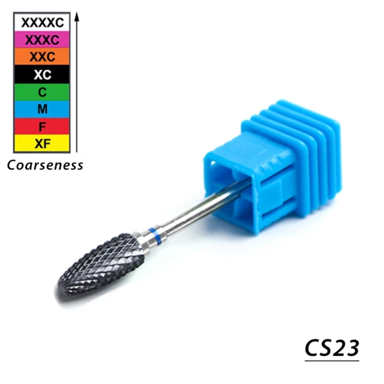 CS23 STZ 1 шт. керамические сверла для ногтей Маникюрные роторные фрезы электрические пилочки для ногтей Гель-лак для удаления педикюра аксессуары CS01-27 - Цвет: CS23