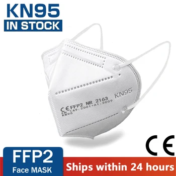 KN95 Mascarillas CE FFP2 Facial Face Mask 5 Layers Filter Protective Health Care Breathable 95% Mouth Masks For Face 1