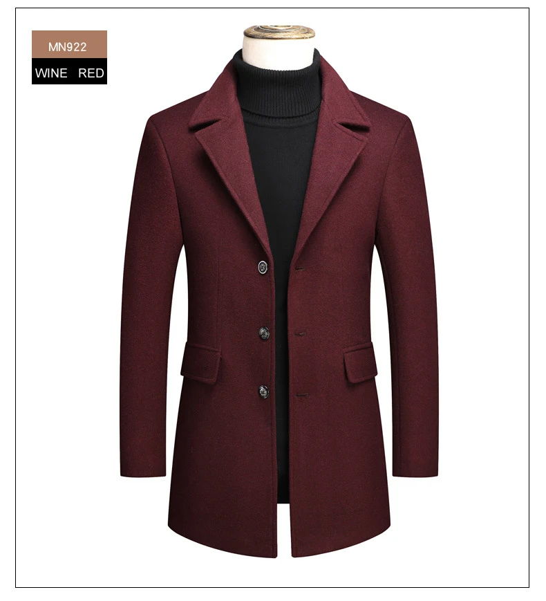 New Excellent Quality Casual Manteau Laine