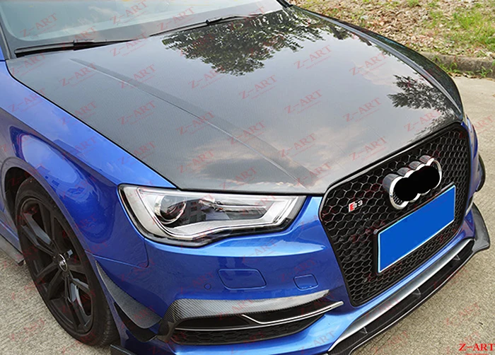 Compatibel met profiel Artiest Z ART Carbon Fiber Motorkap Voor Audi A3 S3 2013 2019 Real Carbon Fiber  Motorkap Voor Audi A3 s3 Carbon Fiber Engine Cover|hood hood|hood carbon  fiberhood bonnet - AliExpress