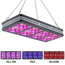 FAMURS светодиодный светильник для выращивания 3000 Вт отражатель с тройным чипом УФ ИК для теплицы комнатных растений для выращивания цветения